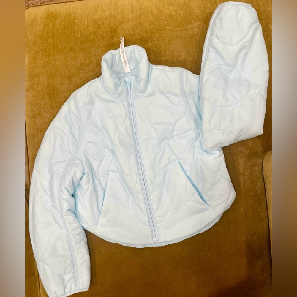 Lululemon Athletica Blue Puffer Jacket - Picture 6 of 10